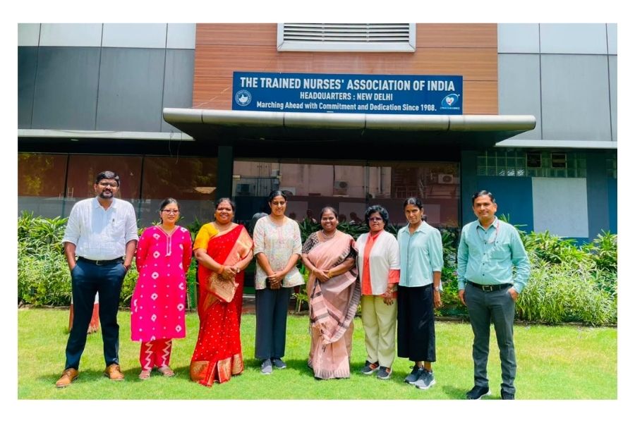 International Nursing Delegation Visits TNAI Headquarters & Greater Noida Campus